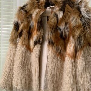 Faux Fur Multicolor Jacket